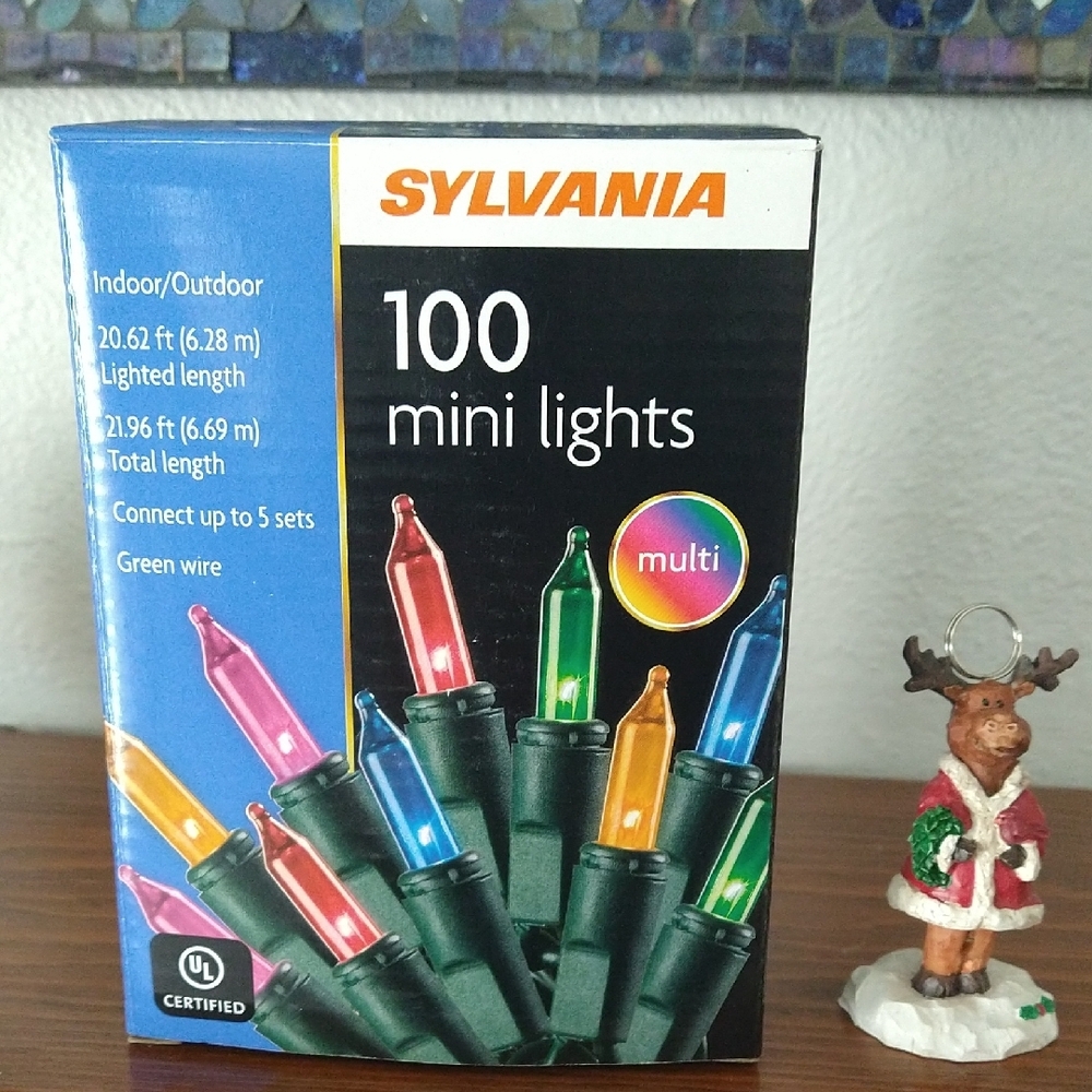 Sylvania Multi-Color 100 Mini Lights